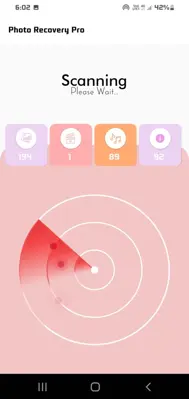 Photo Recovery Pro android App screenshot 2